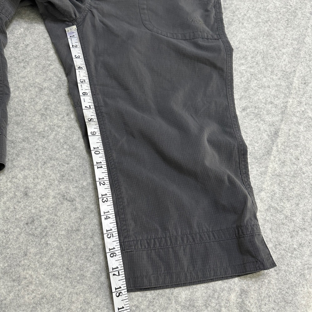 The North Face Womens Ripstop Capri Cargo Hiking Pants Size 10 Gorpcore Outdoor - Picture 8 of 11